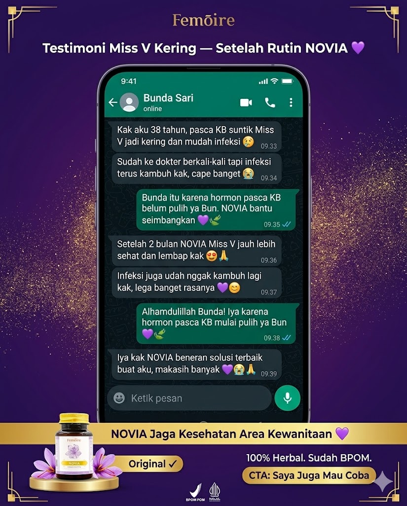 Testimoni Miss V kering 3
